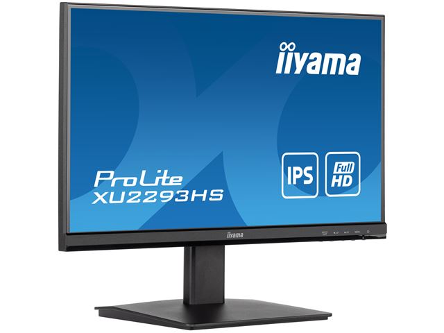 iiyama ProLite monitor XU2293HS-B5 22" IPS, 3-side borderless, Full HD, HDMI image 2