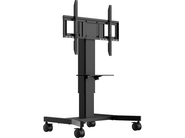 iiyama MDCAR1021-B Single column electric floor lift on wheels with easy mount brackets image 1