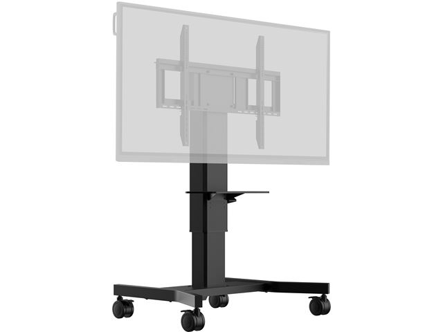 iiyama MDCAR1021-B Single column electric floor lift on wheels with easy mount brackets image 2