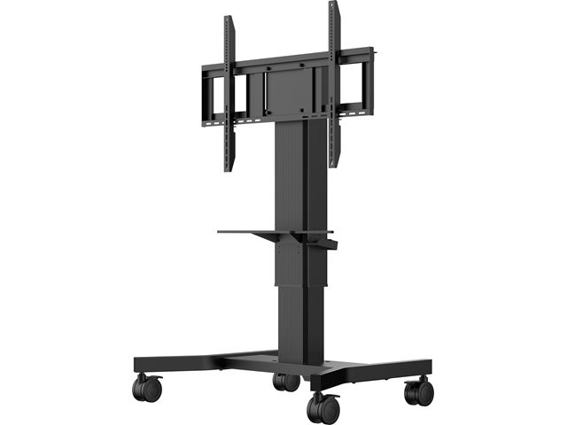 iiyama MDCAR1021-B Single column electric floor lift on wheels with easy mount brackets image 3