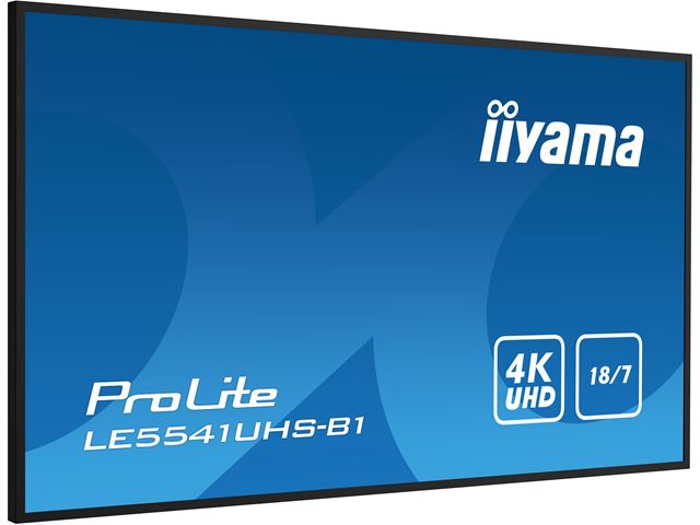 iiyama ProLite monitor LE5541UHS-B1 55" , IPS, 4K UHD, 18/7, 10W Speakers, Landscape, Lan control image 2