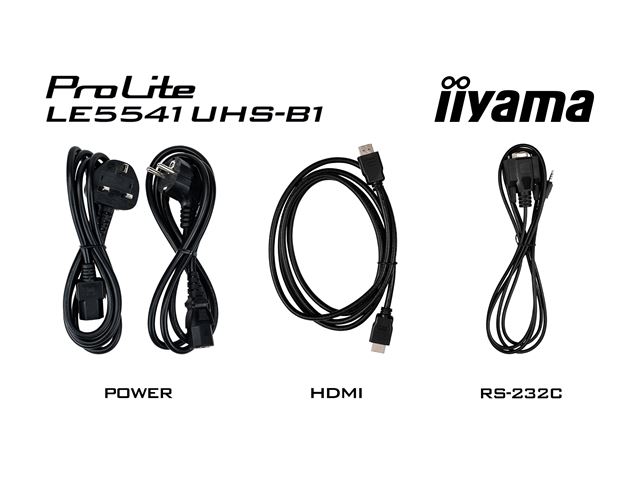 iiyama ProLite monitor LE5541UHS-B1 55" , IPS, 4K UHD, 18/7, 10W Speakers, Landscape, Lan control image 12