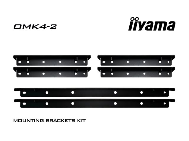 OMK4-2 Mounting bracket kit for iiyama TF49/55/65_39UHSC open frame touchscreens image 0