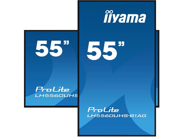 iiyama ProLite LH5560UHS-B1AG 55", VA, 4K, 24/7 Hours Operation, HDMI x 3,  Landscape/Portrait, Android OS and FailOver image 3