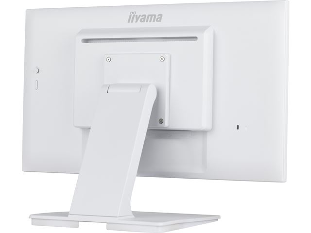 iiyama ProLite monitor T2252MSC-W2  22" White, IPS, Projective Capacitive 10pt touch, HDMI, Display Port, Edge-to-Edge glass design, anti fingerprint coating image 9