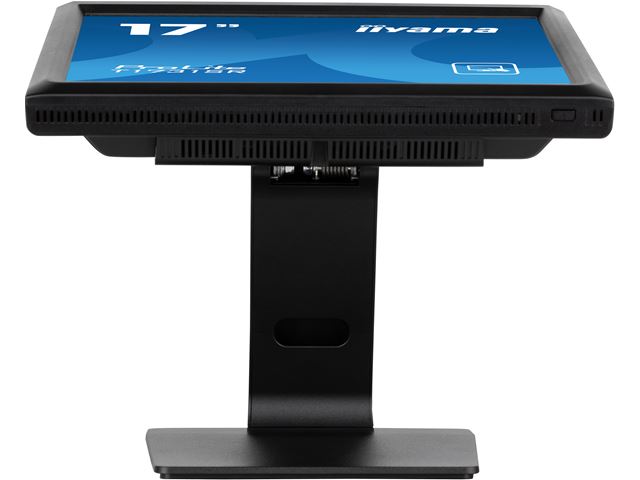 iiyama ProLite monitor T1731SR-B1S 17" Black, 5:4, Resistive single touch, HDMI, Display Port, IP54 rated image 1