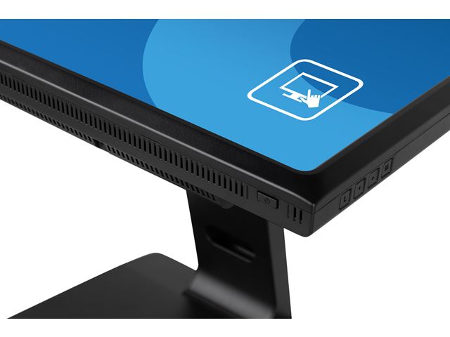 iiyama ProLite monitor T1731SR-B1S 17" Black, 5:4, Resistive single touch, HDMI, Display Port, IP54 rated image 2