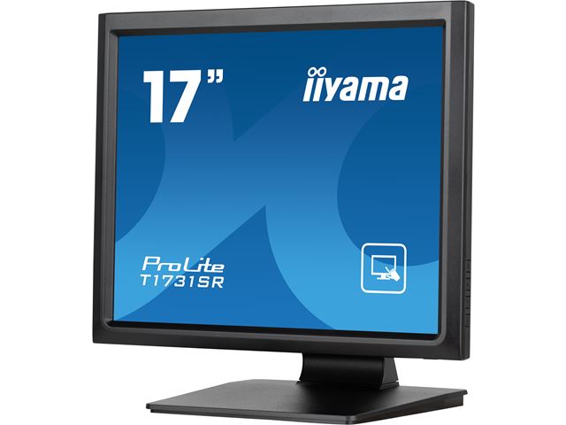iiyama ProLite monitor T1731SR-B1S 17" Black, 5:4, Resistive single touch, HDMI, Display Port, IP54 rated image 7