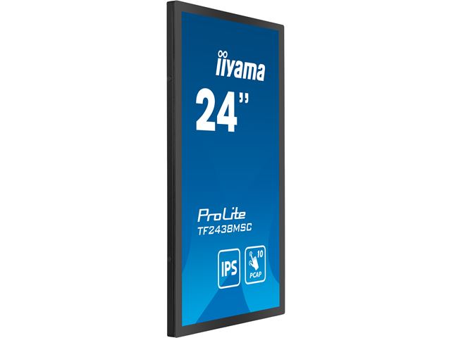 iiyama ProLite monitor TF2438MSC-B1 Semi-Outdoor 24", Optical bonded PCap, edge to edge glass, 10pt touch, Anti-glare, HDMI, DP, IPS, Scratch resistive, Anti-fingerprint coating image 12