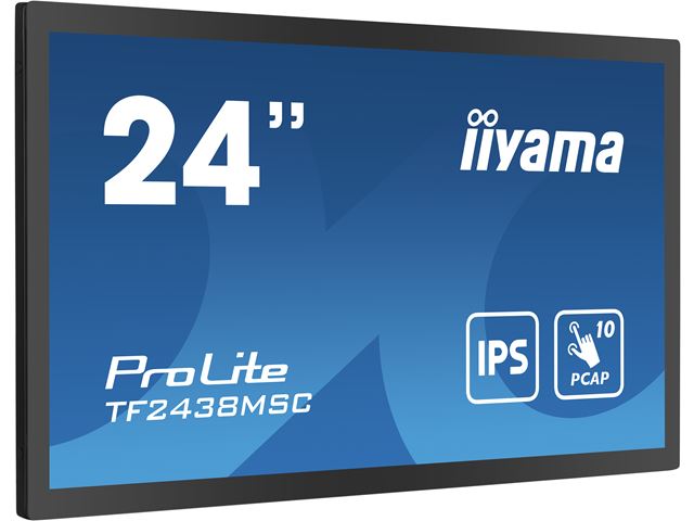 iiyama ProLite monitor TF2438MSC-B1 Semi-Outdoor 24", Optical bonded PCap, edge to edge glass, 10pt touch, Anti-glare, HDMI, DP, IPS, Scratch resistive, Anti-fingerprint coating image 14