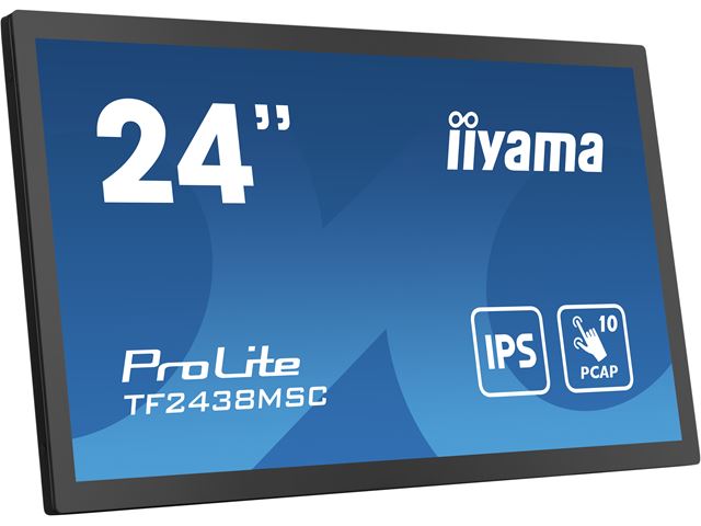 iiyama ProLite monitor TF2438MSC-B1 Semi-Outdoor 24", Optical bonded PCap, edge to edge glass, 10pt touch, Anti-glare, HDMI, DP, IPS, Scratch resistive, Anti-fingerprint coating image 16