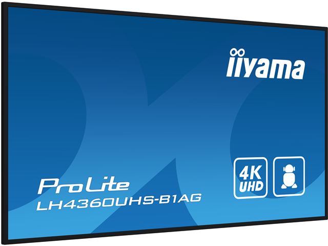 iiyama ProLite LH4360UHS-B1AG 43", VA, 4K, 24/7 Hours Operation, HDMI x 3,  Landscape/Portrait, Android OS and FailOver image 4