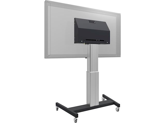 iiyama MD 062B7275 A, Floor lift on wheels for (touch) flat screens max 120 kg with lockable lid for protection image 3