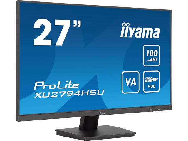 iiyama ProLite XU2794HSU-B6, 27" Ultra Slim, VA, HDMI, DP, 100hz refresh rate image 1