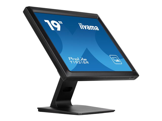 iiyama ProLite monitor T1931SR-B1S 19" Black, 5:4, Resistive single touch, HDMI, Display Port, IP54 rated image 6