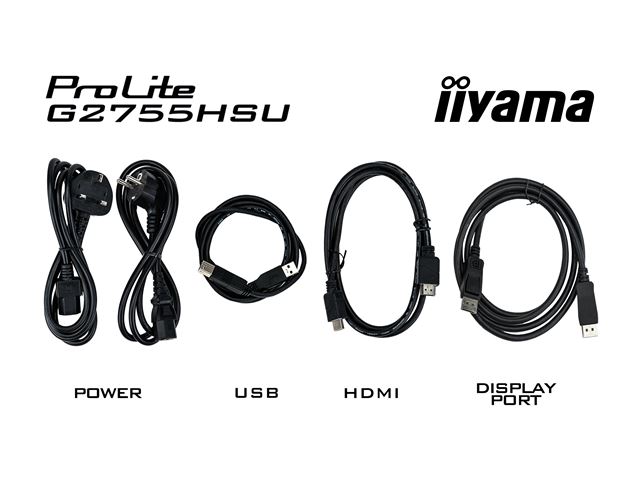 iiyama G-Master Black Hawk monitor G2755HSU-B1 27" Black, Full HD, 100Hz, VA, 1ms, FreeSync, HDMI, Display Port, image 11