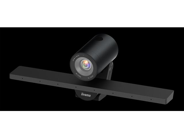 iiyama UC-CAM10PRO-MA1 Professional 4K Webcam with 8 mic array, Auto Framing and Speaker Tracking image 2