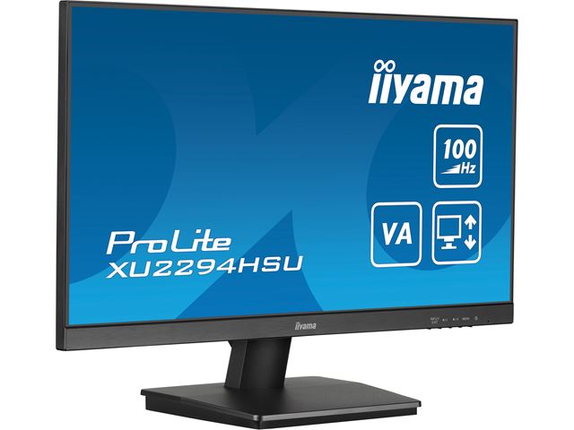 iiyama ProLite monitor XU2294HSU-B6 22" VA panel, USB hub, HDMI, 100hz refresh rate, 1ms image 2