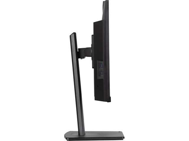 iiyama ProLite monitor XUB2490HSUH-B1 24" IPS, built-in Windows Hello camera and microphone, Height Adjustable, 3-side borderless design image 8