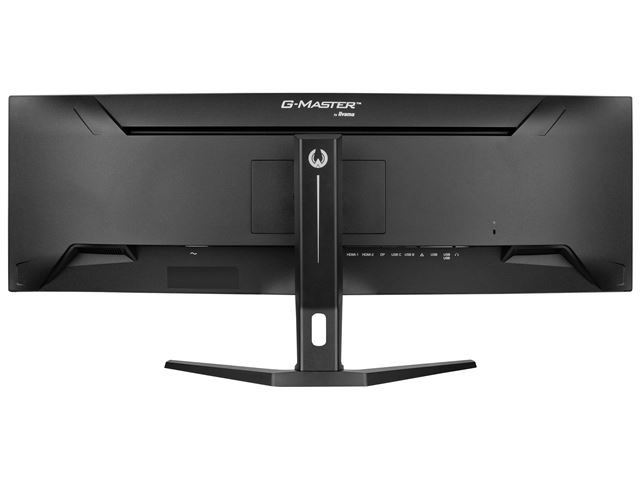 iiyama G-Master Red Eagle curved gaming monitor GCB4580DQSN-B1 45" Height adjustable, Dual QHD, 165Hz, 0.8ms, USB-C Dock, HDMI, Display Port, USB Hub image 4