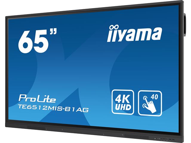 iiyama ProLite TE6512MIS-B3AG 65’’ Interactive 4K UHD Touchscreen with integrated annotation software image 3