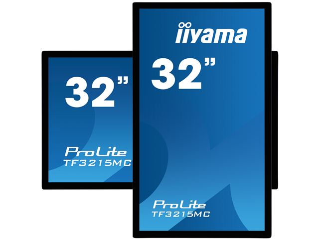 iiyama ProLite monitor TF3215MC-B2 31.5", VA, Full HD, Open Frame, Projective Capacitive, 30pt touch screen, VGA/HDMI/DP image 3