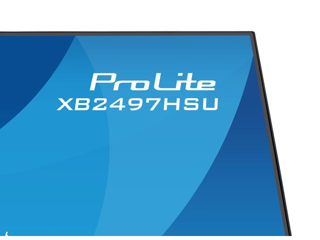iiyama ProLite monitor XB2497HSU-B1 24" IPS, Full HD, energy label C, HDMI, Display Port, 120 hz, Height Adjustable, Eye Comfort  image 8