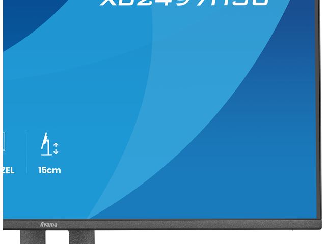 iiyama ProLite monitor XB2497HSU-B1 24" IPS, Full HD, energy label C, HDMI, Display Port, 120 hz, Height Adjustable, Eye Comfort  image 9