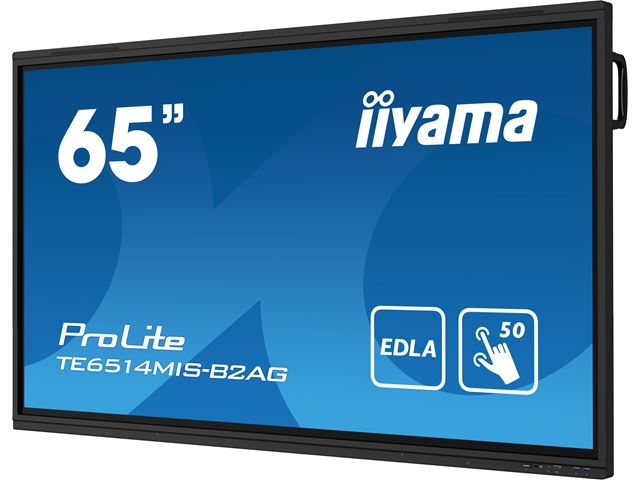 iiyama ProLite monitor TE6514MIS-B2AG 65", Google EDLA Certified, 4k UHD, Infrared 50pt touch, Anti-glare coating, VA, HDMI, features Note, Browser & Cloud Drive, iiWare 12E image 3