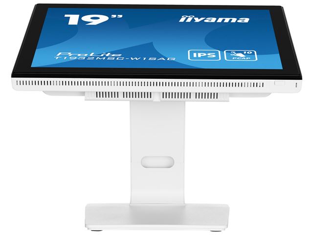iiyama ProLite monitor T1932MSC-W1SAG, 19", White, Edge to edge, Scratch resistive, Projective Capacitive 10pt touch, HDMI, DisplayPort, Water and dust protection, IP54 image 10