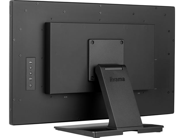iiyama ProLite monitor T2438MSC-B1 Semi-Outdoor 24" Black, IPS, Full HD, Projective Capacitive 10pt touch, Display Port, edge-to-edge glass, anti-fingerprint coating and metal housing image 7