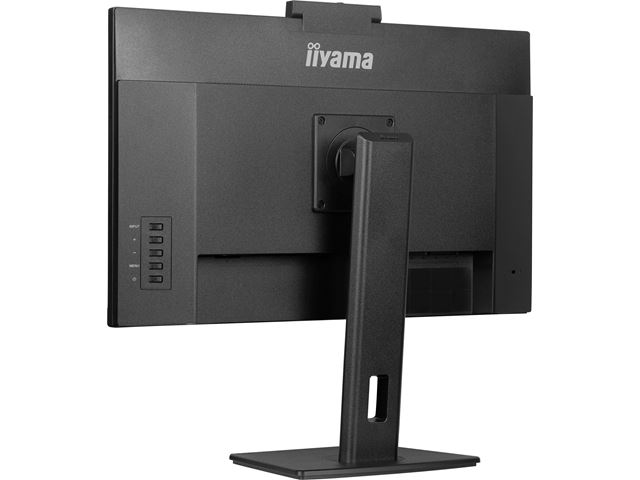 iiyama ProLite monitor XUB2790QSUH-B1 27" IPS, built-in Windows Hello camera and microphone, QHD resolution, Height Adjustable, 3-side borderless design image 9
