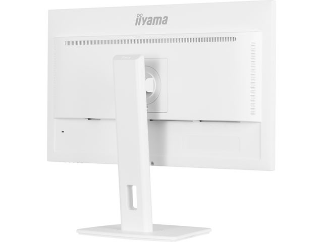 iiyama ProLite monitor XUB2797QSN-W1 27" IPS, White, WQHD, USB-C dock and RJ45 (LAN), Ultra Slim Bezel, HDMI, Display Port, Height Adjustable.  image 10