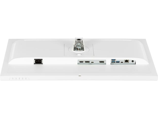 iiyama ProLite monitor XUB2797QSN-W1 27" IPS, White, WQHD, USB-C dock and RJ45 (LAN), Ultra Slim Bezel, HDMI, Display Port, Height Adjustable.  image 11