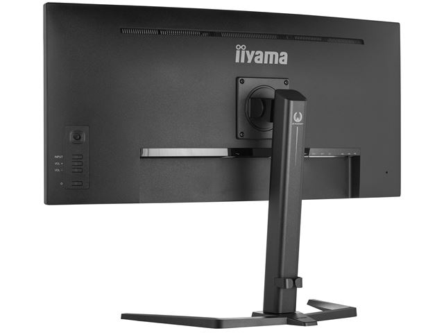 iiyama G-Master Red Eagle curved gaming monitor GCB3481WQSU-B1 34" Black, VA, 3440 x 1440, 0.3ms, 180hz, FreeSync, HDMI, Display Port, Height Adjustable image 9