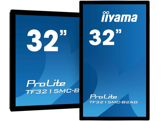 iiyama ProLite monitor TF3215MC-B2AG 31.5", VA, Full HD, Open Frame, Projective Capacitive, 30pt touch screen, VGA/HDMI/DP, Anti-glare image 2
