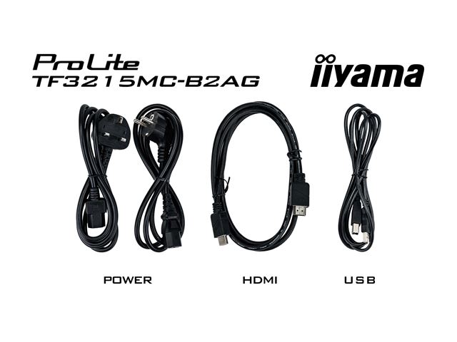 iiyama ProLite monitor TF3215MC-B2AG 31.5", VA, Full HD, Open Frame, Projective Capacitive, 30pt touch screen, VGA/HDMI/DP, Anti-glare image 16