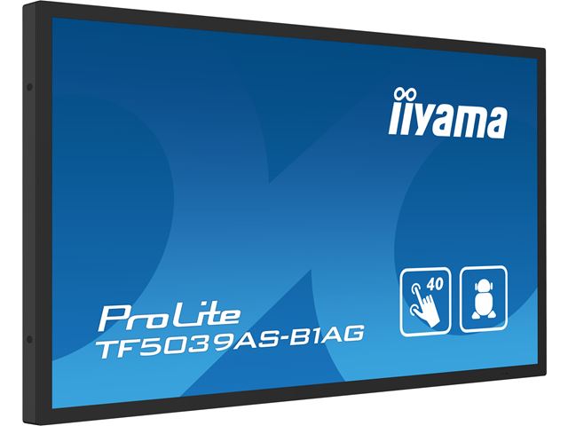 iiyama Prolite monitor TF5039AS-B1AG 50" Black, IPS, Anti Glare, Full HD, Bonded Projective Capacitive 40pt Touch, 24/7, Landscape/Portrait/Face-up, Android 11 OS, iiSignage² image 5