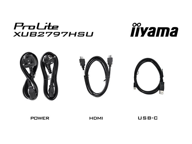 iiyama ProLite Monitor XUB2797HSU-W2 27", White, 1ms, 100 Hz, Height Adjustable, IPS Panel, HDMI, DisplayPort, standard HD image 7