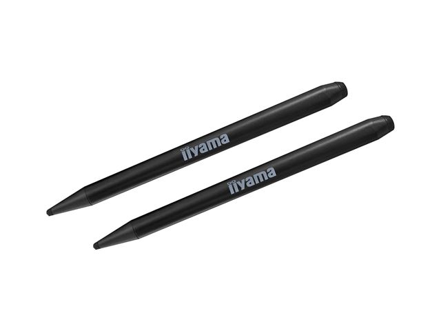 iiyama Stylus-P13 dual tip pens with anti-bacterial coating for Interactive Displays: TE12, TE14 and TE18 SERIES (twin pack) image 0