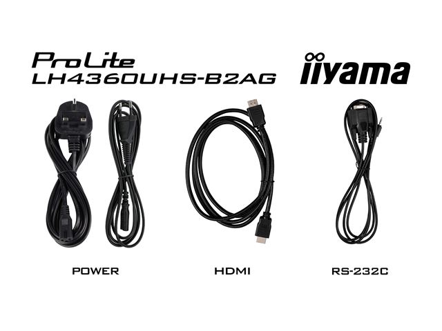 iiyama ProLite LH4360UHS-B2AG 43", VA, 4K, 24/7 Hours Operation, HDMI x 3, Landscape/Portrait, Android OS and FailOver image 19