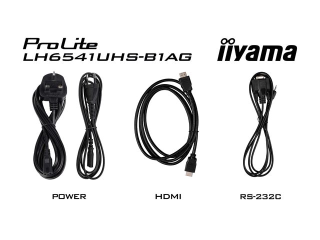 iiyama ProLite monitor LH6541UHS-B1AG 65", VA, 4K UHD, 24/7 Hours Operation, Portrait/Landscape, 10w Speakers, Built in media player, Anti-Glare image 13
