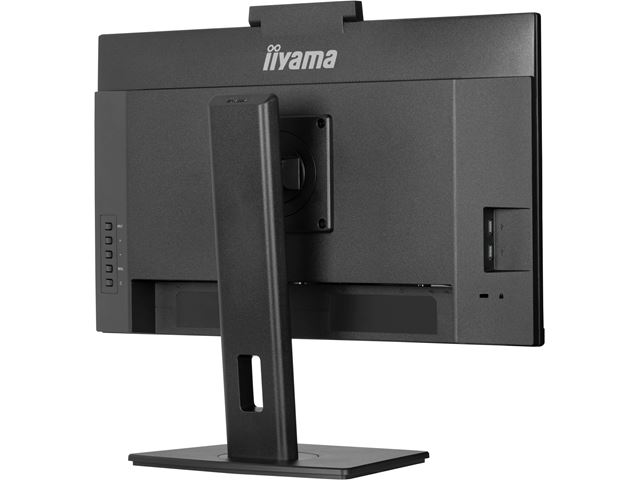 iiyama ProLite monitor XUB2490HSUH-B2 24" IPS, built-in Windows Hello camera and microphone, Height Adjustable, 3-side borderless design image 9