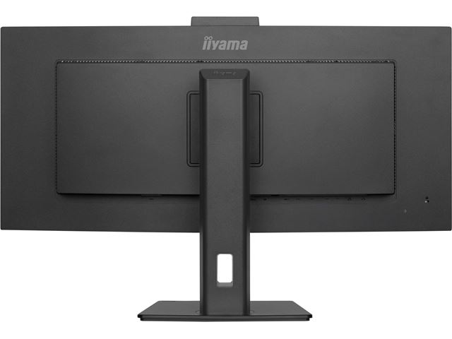 iiyama ProLite curved monitor XCB3497WQSNPH-B1 34" VA curved ultra-wide screen with KVM Switch, LAN and USB-C Dock, built-in Windows Hello camera and mic HDMI and Height Adjustment image 8