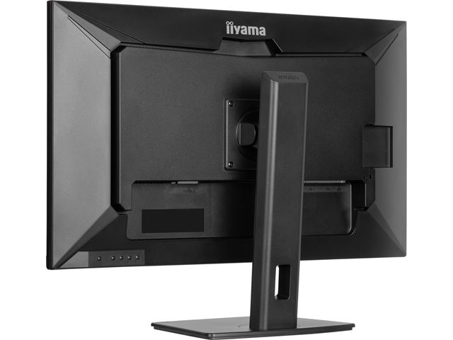 iiyama ProLite monitor XUB3297QSNP-B1 32", QHD IPS, RJ45 (LAN), KVM Switch and USB-C Dock with 95W power delivery, Height Adjustable, Black image 10