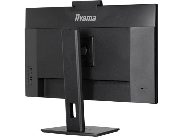 iiyama ProLite monitor XUB2790QSUH-B2 27" IPS, built-in Windows Hello camera and microphone, QHD resolution, KVM switch, Height Adjustable, 3-side borderless design image 9
