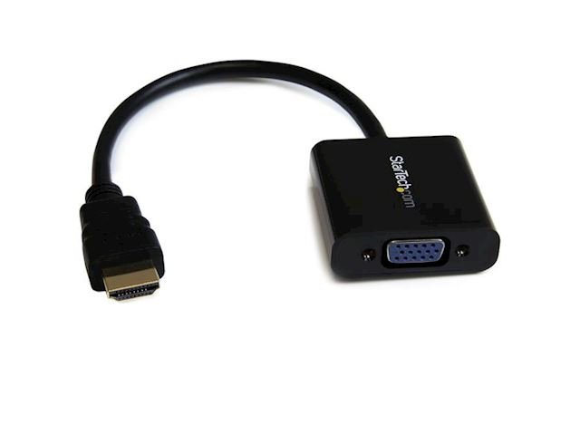 StarTech HD2VGAE2 StarTech.com HDMI to VGA Adaptor Converter  image 0