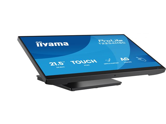 iiyama ProLite monitor T2254MSC-B2AG 22", Projective Capacitive 10pt touch, Anti-glare coating, IPS, Ultra thin bezel, HDMI, edge to edge image 6