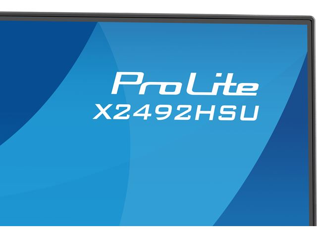 iiyama ProLite monitor X2492HSU-B1 24" IPS, 120Hz, Black, 4-side slim bezel and B energy class, HDMI, Display Port, USB Hub image 13