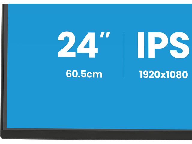 iiyama ProLite monitor XB2492HSU-B1 24" IPS, Height Adjustable, 120Hz, Black, 4-side slim bezel and B energy class, HDMI, Display Port, USB Hub image 6
